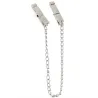 MenSteel Pince-tétons Pegs avec chaîne
